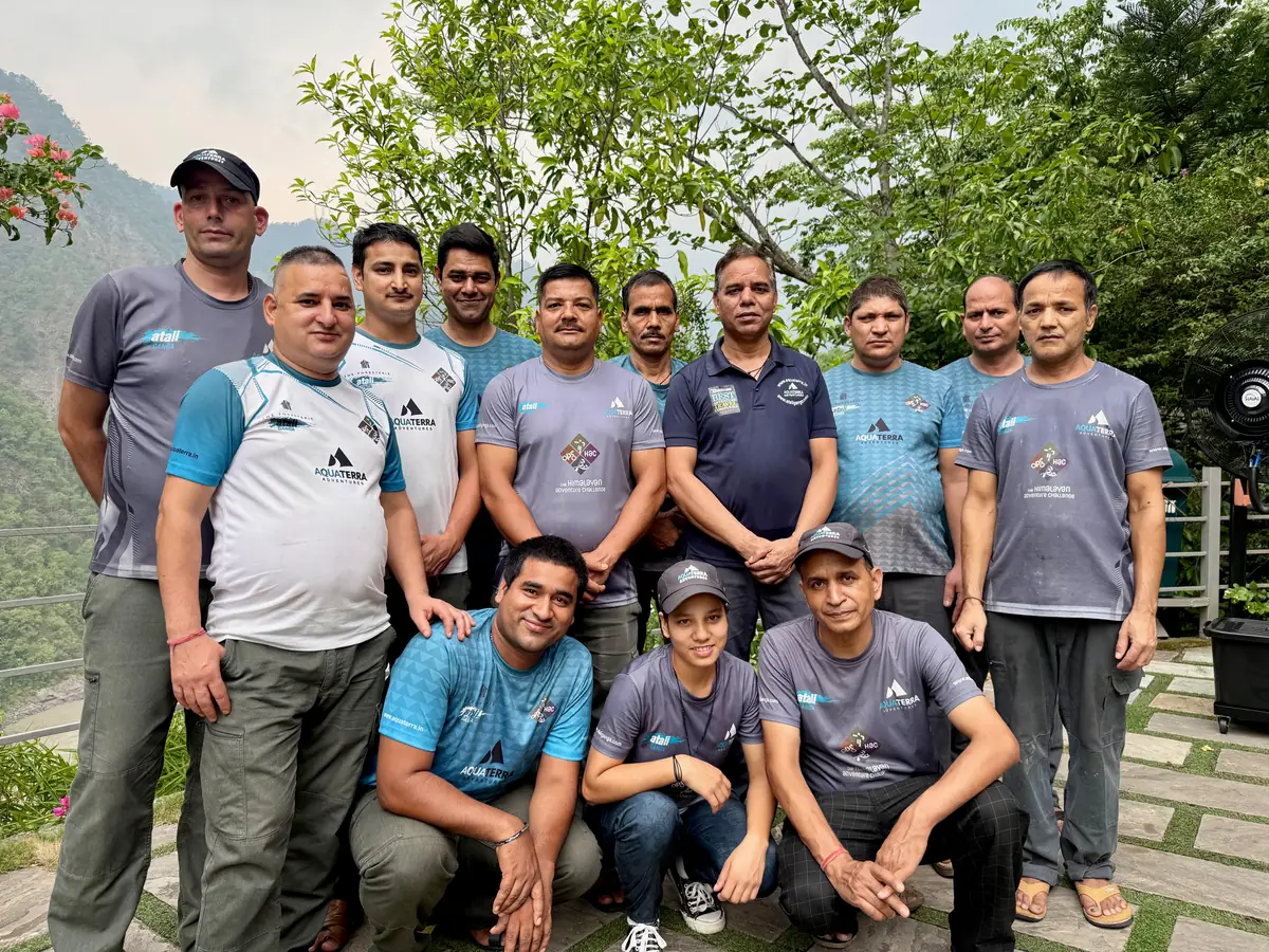 The Aquaterra Adventures and Atali Ganga guide team