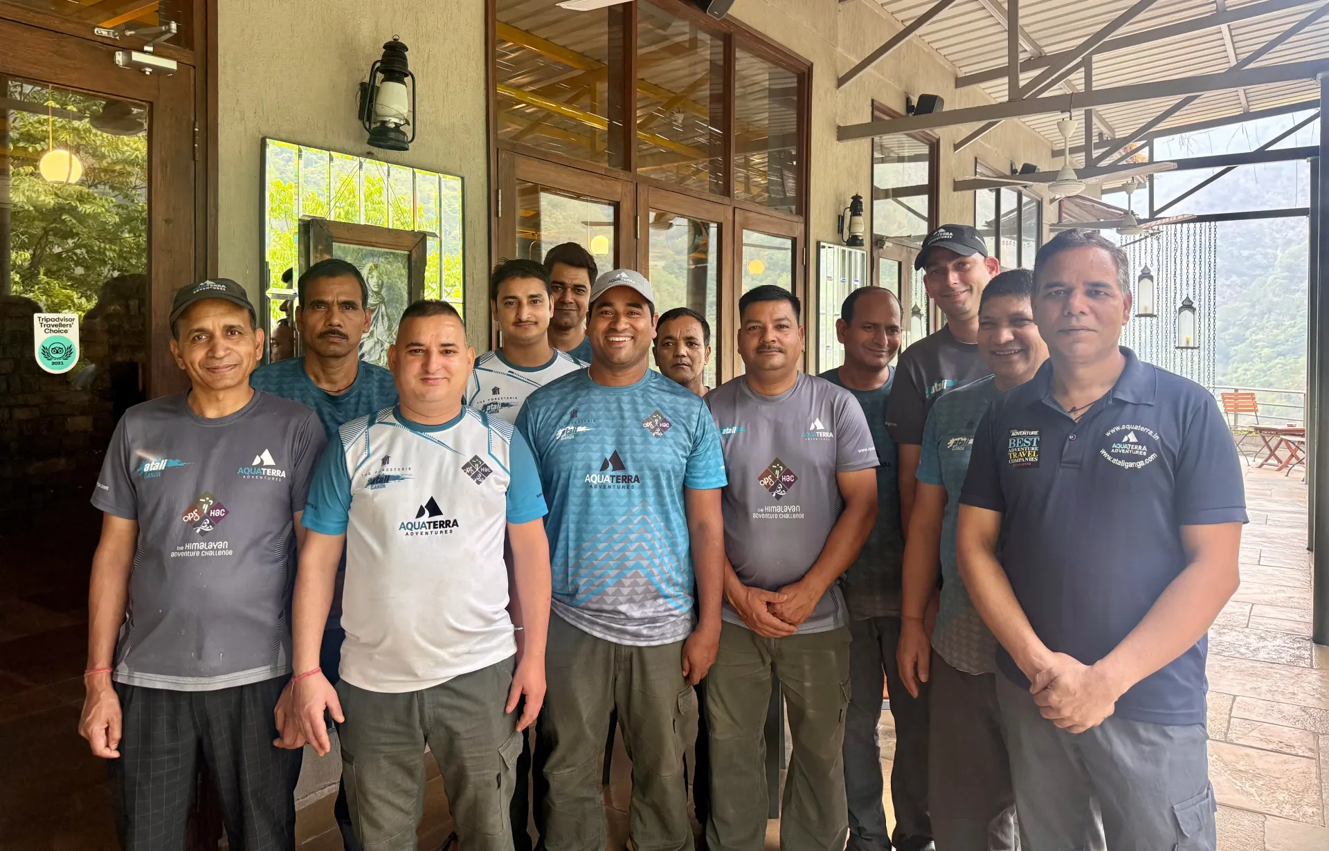 The Atali Ganga team photographed together