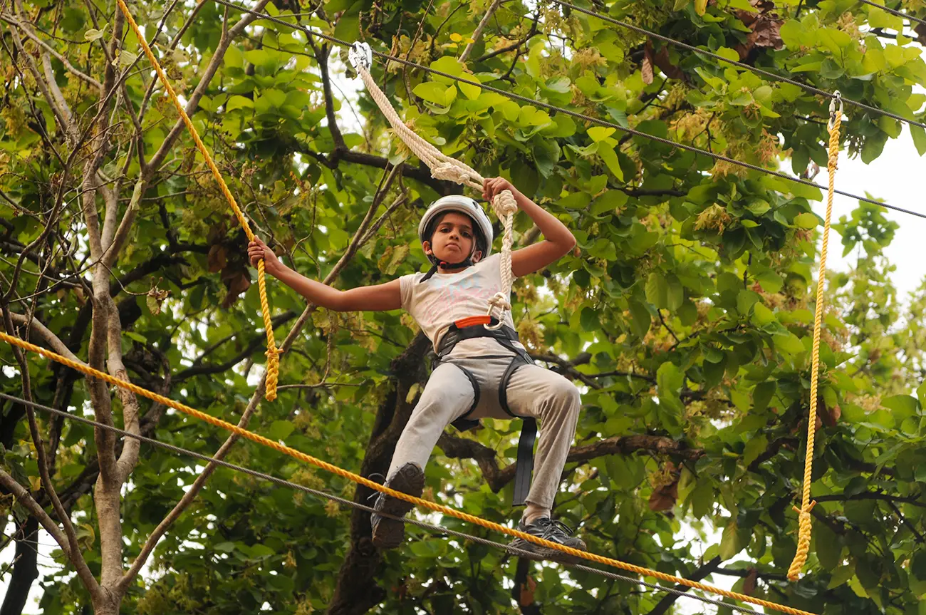 High & Low Ropes Course detail 14